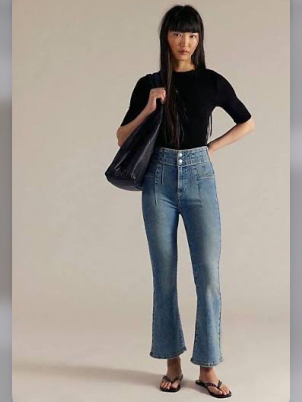 WE THE FREE Jayde Crop Flare Jeans Size 28 NWT